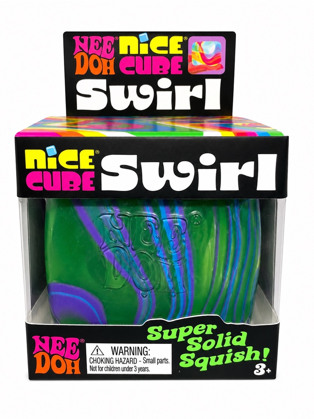 Schylling NeeDoh Nice Cube Swirl NEW